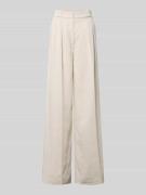 Marc O'Polo Loose Fit Weite Hose aus Viskose-Leinen-Mix in Sand, Größe...