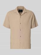 Jack & Jones Premium Regular Fit Freizeithemd mit Reverskragen in Beig...