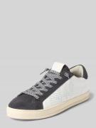 P448 Sneaker aus echtem Leder Modell 'John' in Anthrazit, Größe 42