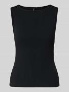 Vero Moda Slim Fit Tank Top aus Baumwoll-Mix Model 'RUBY' in Black, Gr...