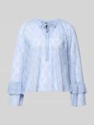 Vero Moda Regular Fit Langarmbluse in Spitzen-Optik Modell 'LOULOU' in...