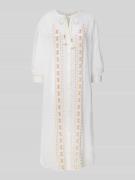 WATERCULT Tunikakleid mit Stitchings in Offwhite, Größe L