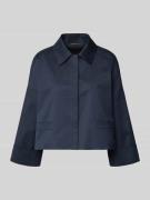 Windsor Relaxed Fit Blazer mit Umlegekragen in Marine, Größe 34