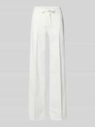 Liu Jo White Wide Fit Jeans im 5-Pocket-Design in Offwhite, Größe 26