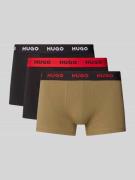 HUGO Trunks aus Baumwoll-Mix mit elastischem Label-Bund im 3er-Pack in...