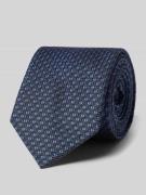 HUGO Krawatte aus reiner Seide Modell 'TIE' in Marine, Größe 1