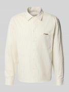 PROHIBITED Regular Fit Freizeithemd mit Kentkragen Modell 'Drift' in O...