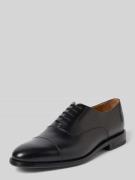 Henry Stevens Derby aus Leder mit Schnürung Modell 'Marshall' in Black...