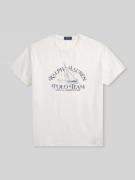 Polo Ralph Lauren Regular Fit T-Shirt aus reiner Baumwolle in Weiss, G...