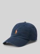 Polo Ralph Lauren Cap aus Baumwoll-Mix mit Logo-Stitching in Dunkelbla...