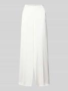 V by Vera Mont Stoffhose mit elastischem Bund in Offwhite, Größe 34