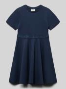 s.Oliver RED LABEL Tailliertes Freizeitkleid aus Viskose-Mix in Marine...