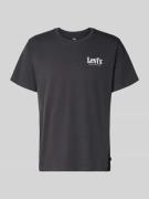 Levi's® Relaxed Fit T-Shirt aus reiner Baumwolle in Black, Größe L