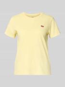 Levi's® Regular Fit T-Shirt aus reiner Baumwolle in Pastellgelb, Größe...