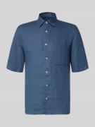 Marc O'Polo Regular Fit Freizeithemd aus reinem Leinen in Dunkelblau, ...