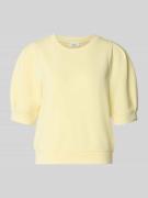 s.Oliver RED LABEL Regular Fit Sweatshirt aus Modal-Mix in Hellgelb, G...