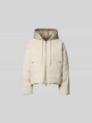 Moose Knuckles Regular Fit Jacke mit Allover-Logo-Print in Beige, Größ...