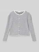 Mango Regular Fit Cardigan in Strick-Optik Modell 'Lea' in Weiss, Größ...