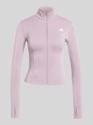 adidas Sportswear Slim Fit Trainingsjacke von in Flieder, Größe L