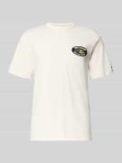 Tommy Jeans Relaxed Fit T-Shirt aus reiner Baumwolle in Offwhite, Größ...