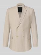 s.Oliver BLACK LABEL Regular Fit Anzugsakko mit Leinen-Anteil in Beige...