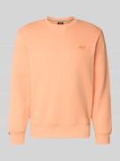Superdry Sweatshirt mit Rundhalsausschnitt und Label-Stitching in Kora...