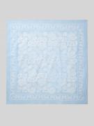 MADS NØRGAARD Halstuch aus Baumwolle im Allover-Look in Hellblau, Größ...