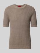 HUGO Regular Fit T-Shirt aus reiner Baumwolle Modell 'SAFFON' in Hellb...