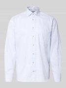 ETERNA Comfort Fit Business-Hemd aus Baumwolle mit Kentkragen in Bleu,...