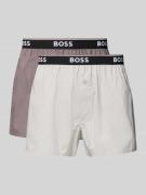 BOSS Regular Fit Boxershorts aus reiner Baumwolle im 2er-Pack Modell '...