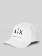 ARMANI EXCHANGE Basecap mit Label-Stitching in Offwhite, Größe 1
