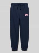 GAP Sweatpants mit Logo und elastischem Bund in Marine, Größe 104