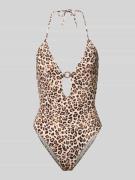 Banana Moon Neckholder-Badeanzug mit Cut Out Modell 'MIRELO SAVARI' in...