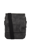 camel active Umhängetasche mit Label-Patch in Black, Größe 1