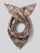 Codello Seidentuch mit Allover-Paisley-Print in Beige, Größe 1