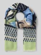 Betty Barclay Schal aus reiner Viskose mit Fransen-Abschluss in Apfel,...