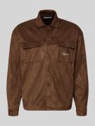 Pegador Relaxed Fit Hemdjacke mit Brusttaschen Modell 'Madikeri' in Sc...