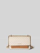 MICHAEL Michael Kors Handtasche mit Logo-Muster Modell 'CLAIRE' in Ecr...