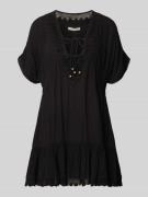 Banana Moon Minikleid aus Viskose mit Schnürung Modell 'AVELLE SEATIME...