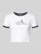 Levi's® Slim Fit T-Shirt aus reiner Baumwolle in Weiss, Größe L