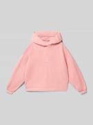 Calvin Klein Jeans Regular Fit Hoodie aus reiner Baumwolle in Rosa, Gr...