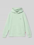 Levi’s® Kids Regular Fit Hoodie aus Baumwoll-Mix in Lind, Größe 140