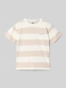 Levi’s® Kids Regular Fit T-Shirt aus Baumwoll-Mix in Stein, Größe 140