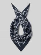 BOSS Tuch aus reiner Seide Modell 'VINCENCY' in Dunkelblau, Größe 1