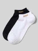 BOSS Socken aus Baumwoll-Mix im 2er-Pack Modell 'AS LUREX_LOGO' in Hel...