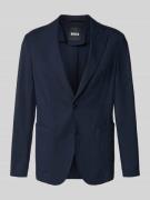 BOSS Slim Fit Anzugsakko aus Woll-Mix Modell 'P-HANRY-WG-PK' in Marine...