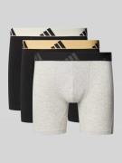 adidas Sportswear Trunks im 3er-Pack aus Baumwoll-Mix in Hellgrau, Grö...