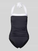 Lauren Ralph Lauren Badeanzug mit Neckholder Modell 'BEL AIR' in Black...