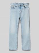 Calvin Klein Jeans Straight Fit Jeans aus Baumwoll-Mix in Blau, Größe ...