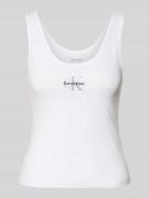 Calvin Klein Underwear Regular Fit Unterhemd aus Baumwoll-Mix in Weiss...